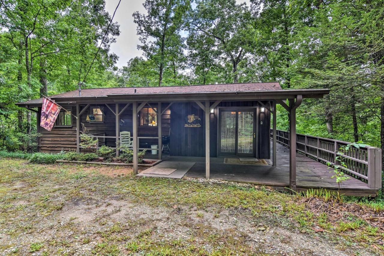 Robbinsville Cabin With Deck 3 Mi To Fontana Lake! Bagian luar foto