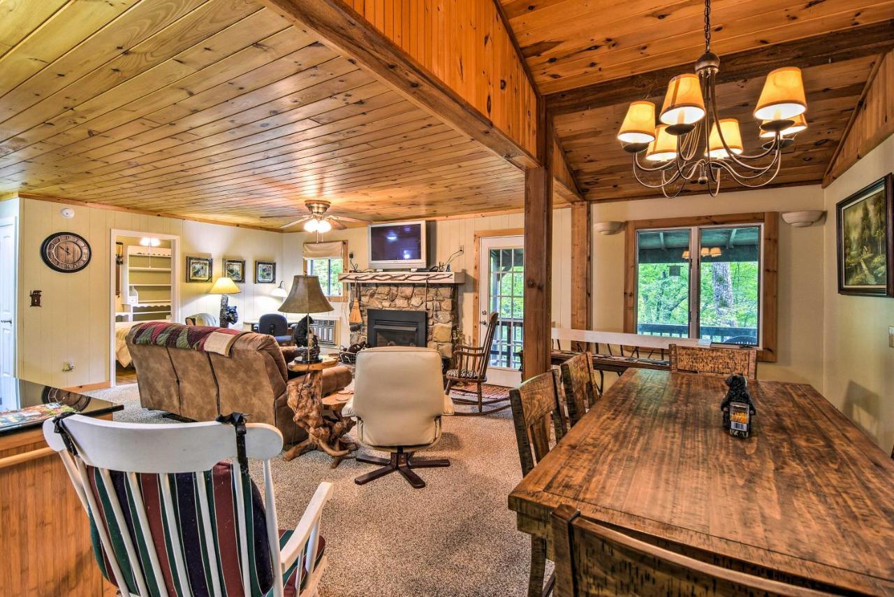 Robbinsville Cabin With Deck 3 Mi To Fontana Lake! Bagian luar foto