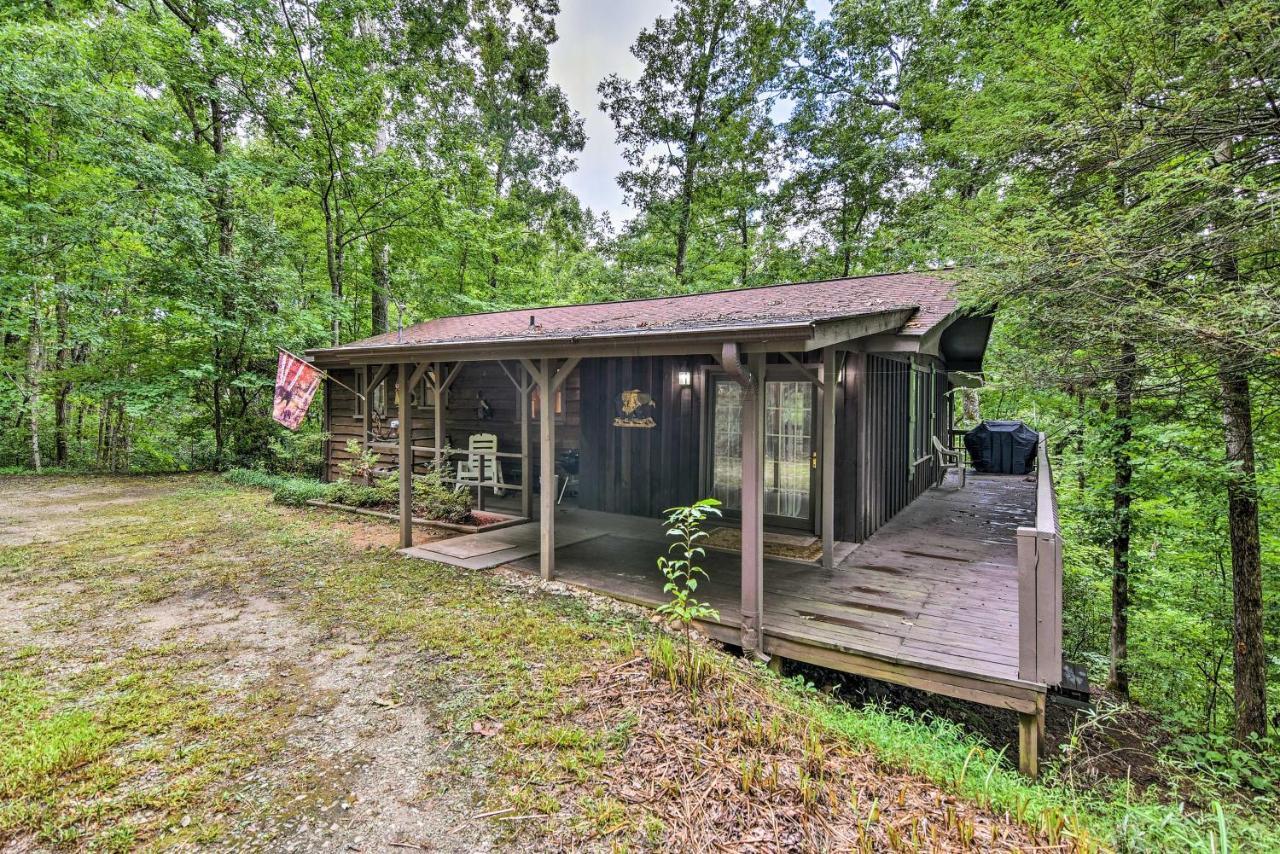 Robbinsville Cabin With Deck 3 Mi To Fontana Lake! Bagian luar foto